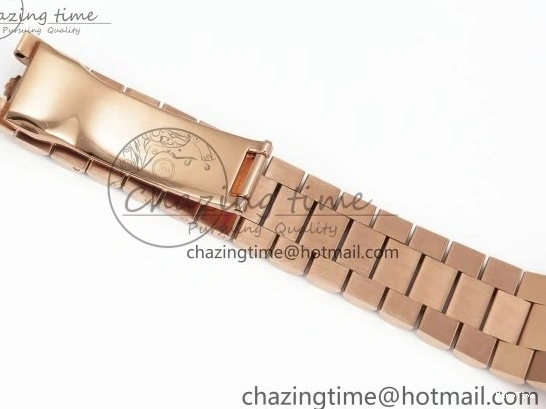 MiroTime 0209 OdorResistant Day Date 36 RG TWSF Best Edition White Diamonds Dial on RG Bracelet A 1610